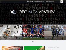 Tablet Screenshot of loboalfaventura.com